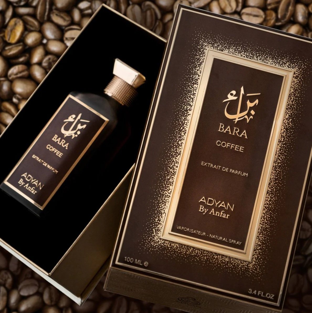 Extract de parfum Adyan, Bara Coffee, unisex, 100ml