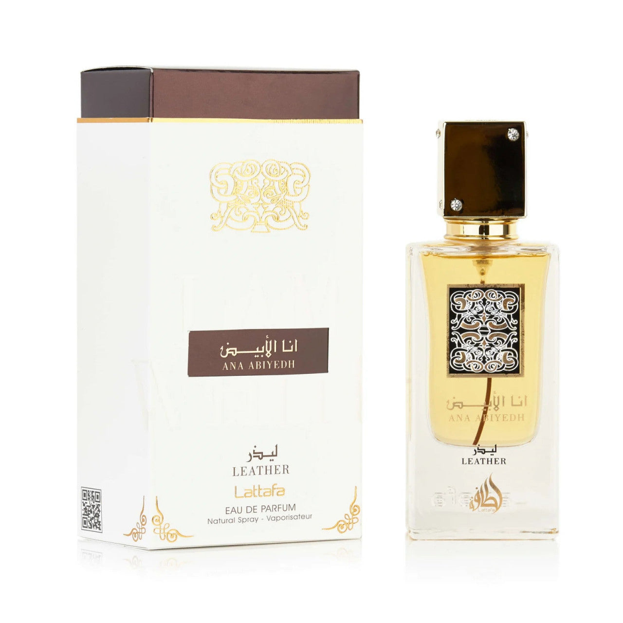 Parfum Ana Abiyedh Leather, Lattafa, apa de parfum 60 ml, femei
