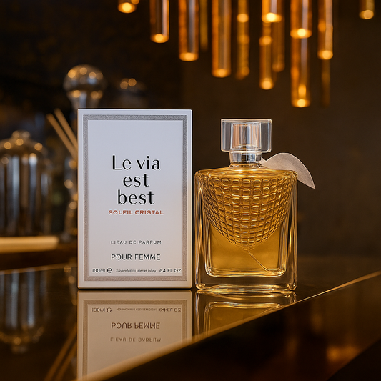 Apa de Toaletă Le Via Est Best Soleil Cristal – 100ml – Bucurie Pură și Eleganță Radiantă